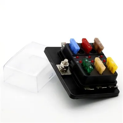 6-контактный блок предохранителей ATO ATC Blade со светодиодом